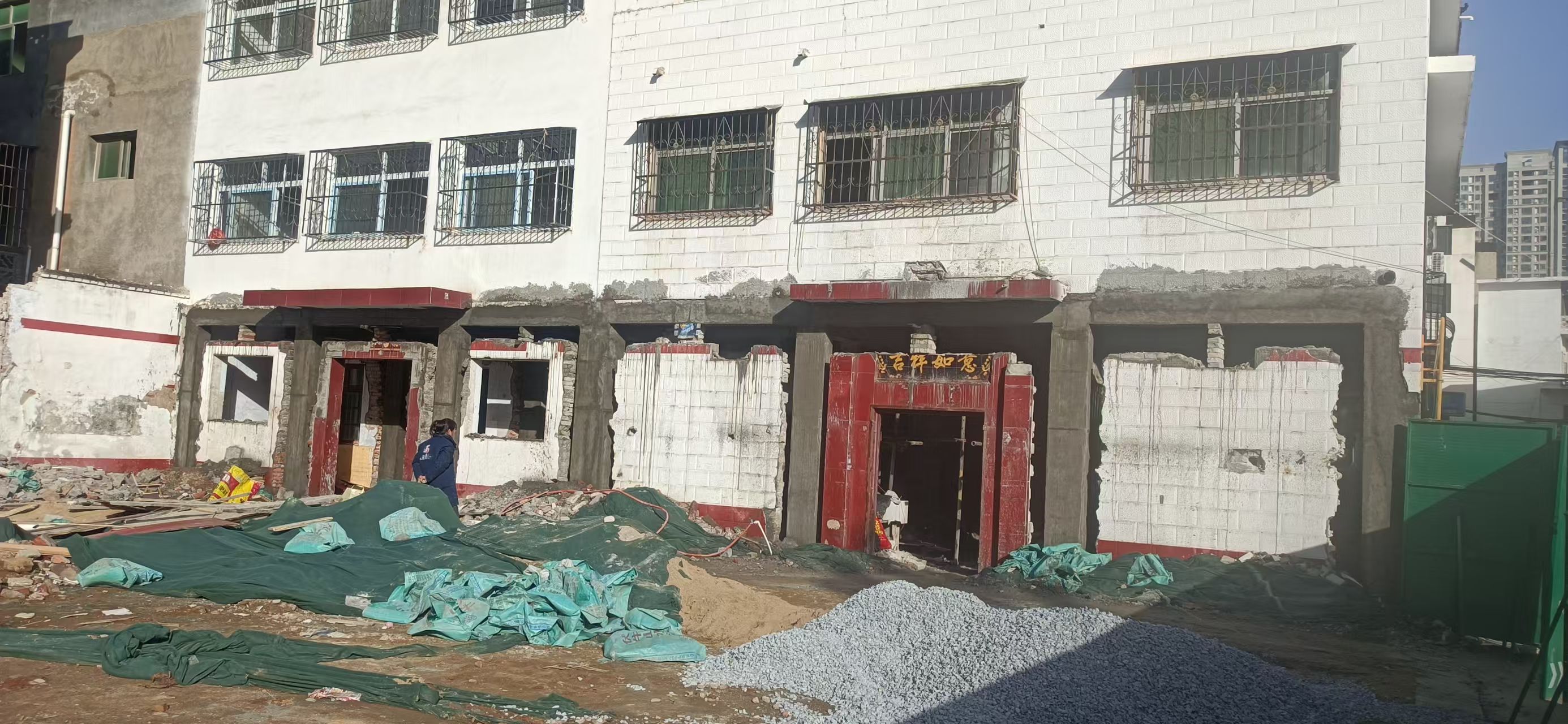 陇南市新增大梁立柱危房加固 - 方案